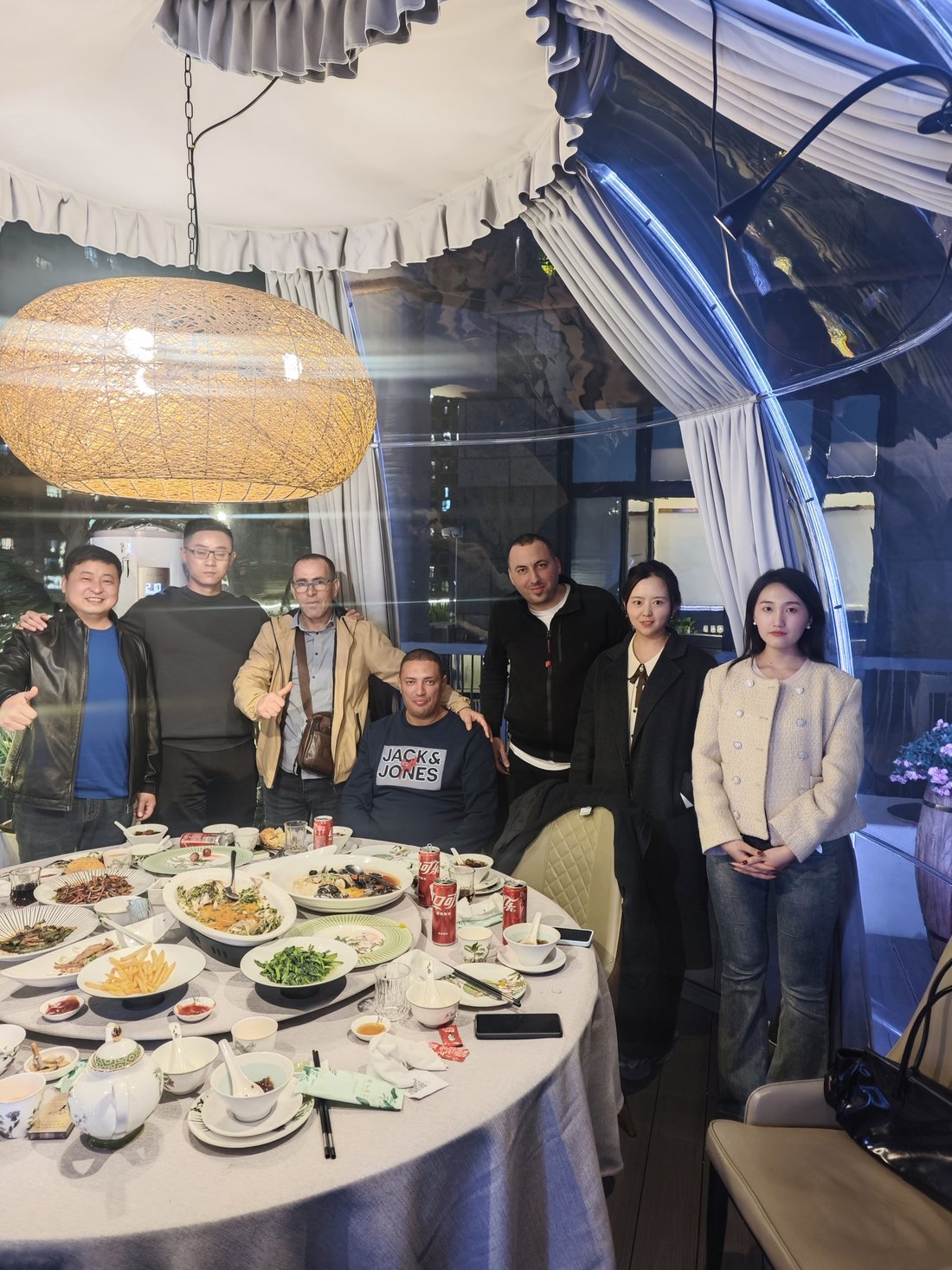 Overseas buyer visit and cooperation